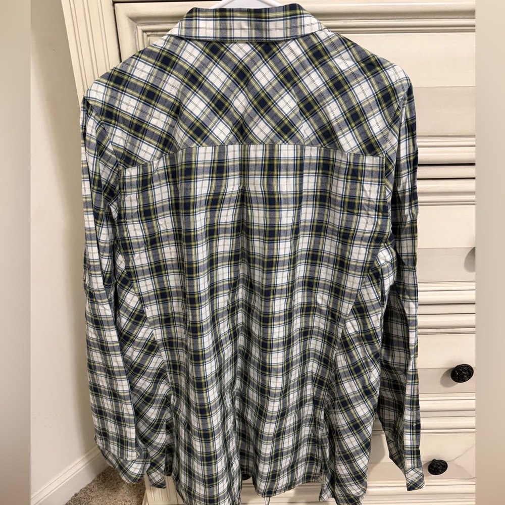 J. Jill Tunic Style Plaid Blouse - Picture 5 of 6